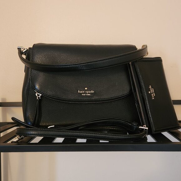 Kate Spade Shoulder Handbag + Wallet - Picture 1 of 10